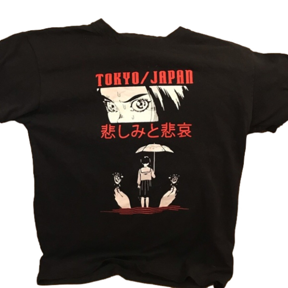 TOKYO Japan T-shirt. Men’s size medium. Black. Unisex.